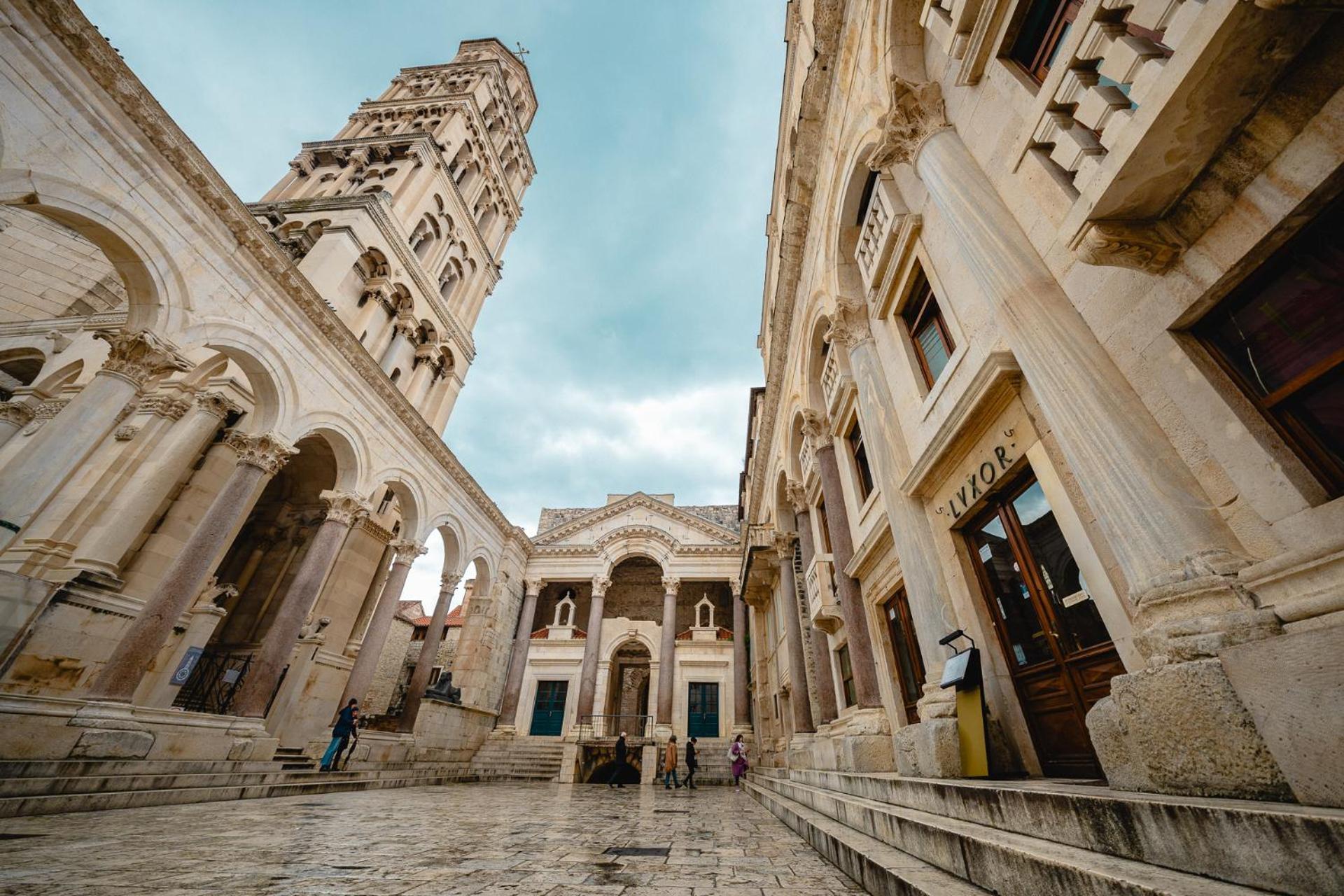 Ziggy Star In Diocletian Palace スプリト エクステリア 写真